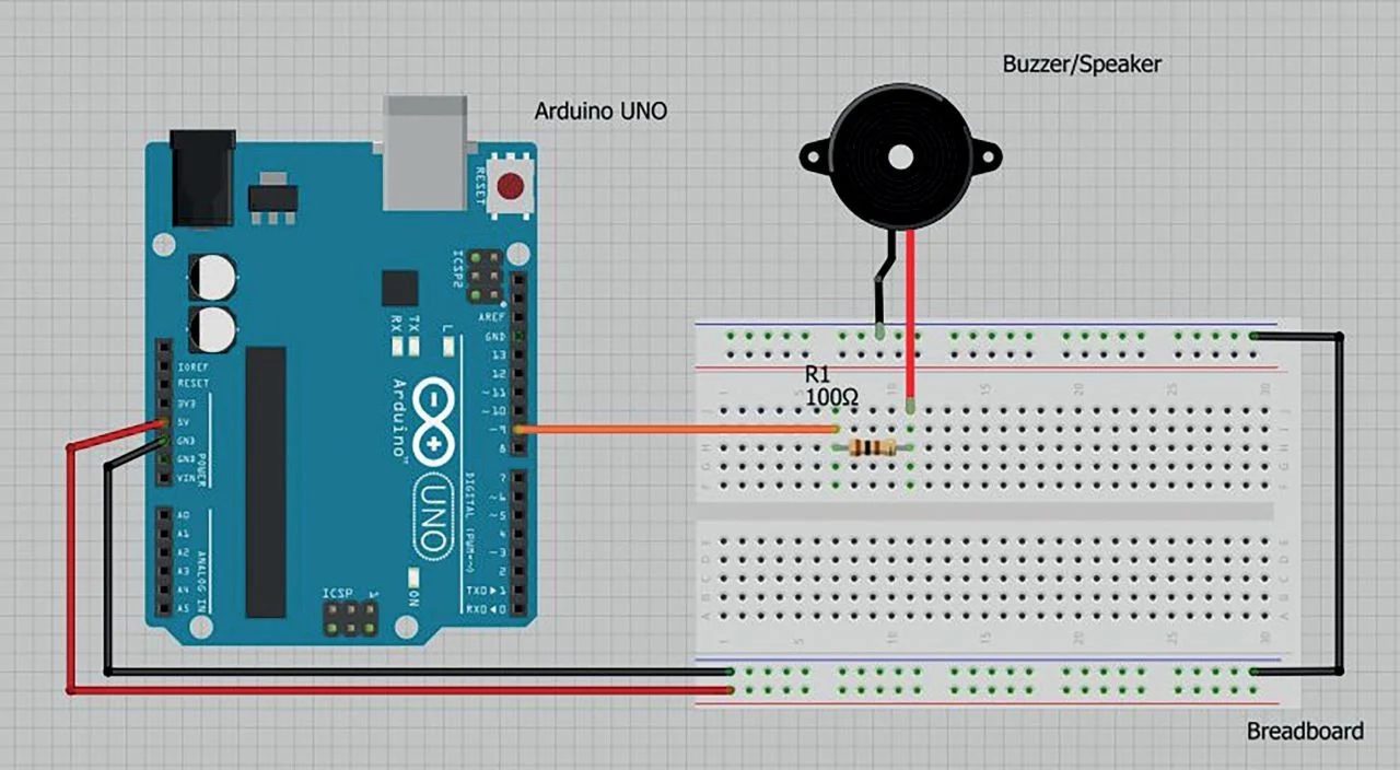 Buzzer ve Piezo ile Sesli Uyarı Sistemi