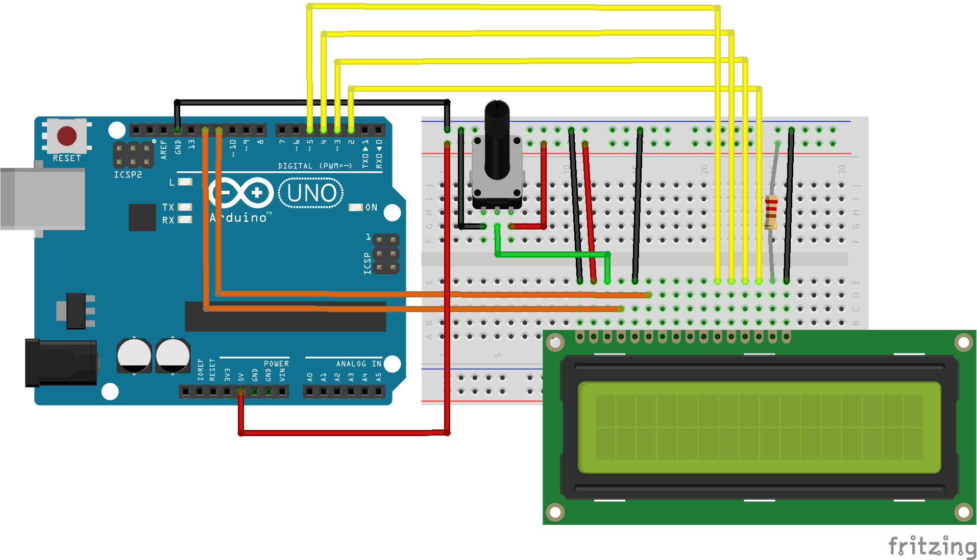 LCD Ekran Kullanımı ve Arduino ile Uygulama