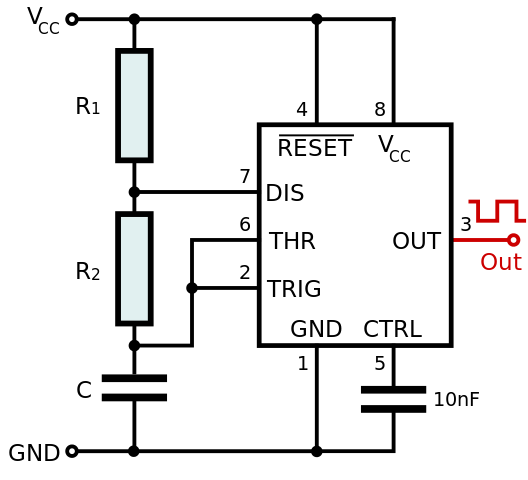 Zamanlayıcı Devreler 555 Timer Uygulamaları
